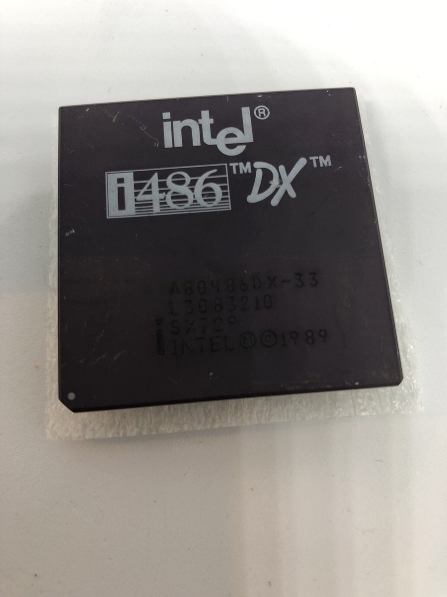 Intel i486 DX CPU 4個セット Intel i486 DX CPU 4個セット Intel 486 DX 33MHZ A80486DX-33 SX419