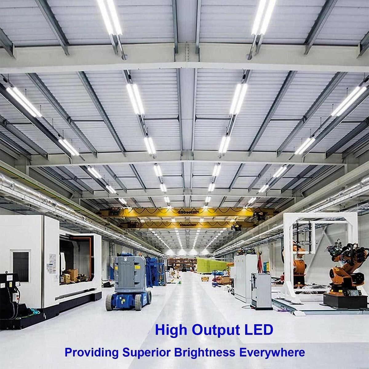 T8 Integrated LED Tube Light Bulb 6500K 4FT 5FT 6FT 8FT LED Shop Light