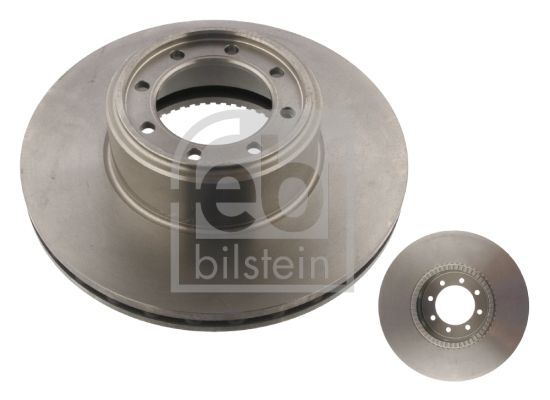 Febi 35338 Bremsscheibe Mit Abs-Impulsring Scheibenbremse-image
