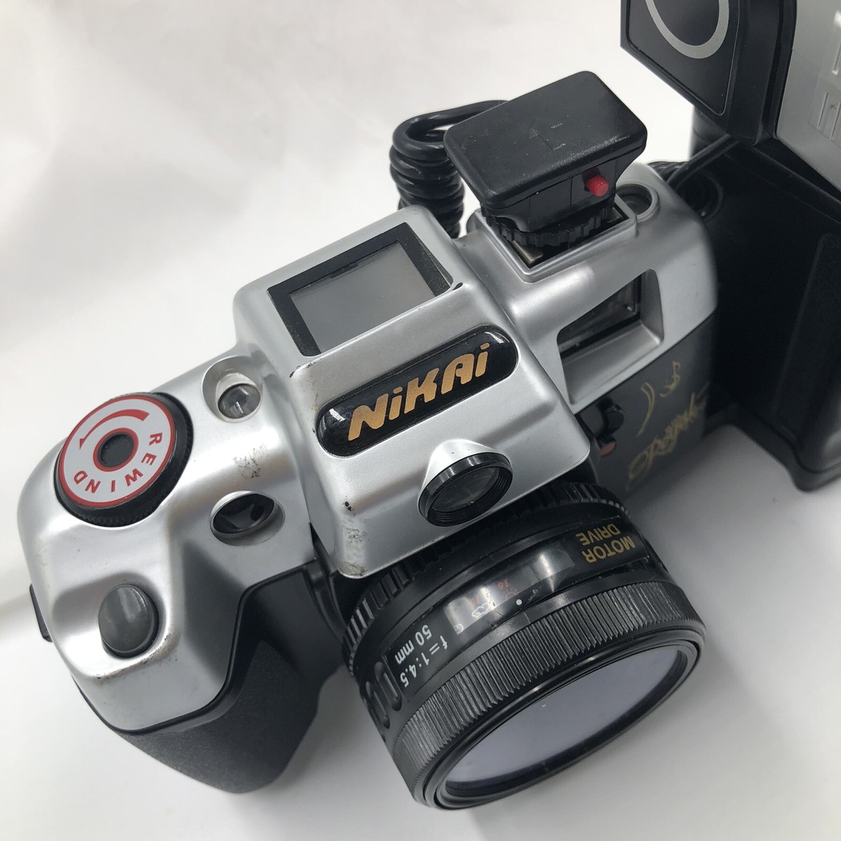 Vintage Nikai Big Royal View Film Camera With Flash Untested @51