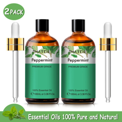 100ml Pfefferminze Ätherisches Öl -Rein Naturrein-Therapeutischer Ätherisches Öl