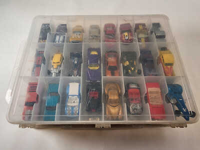 Clear Carry Case Handle 48 Cars Fit Lot Of Hot Wheels Matchbox