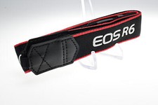 Canon EOS R6 Digital Camera Neck Shoulder Strap Black-Red NEW G347