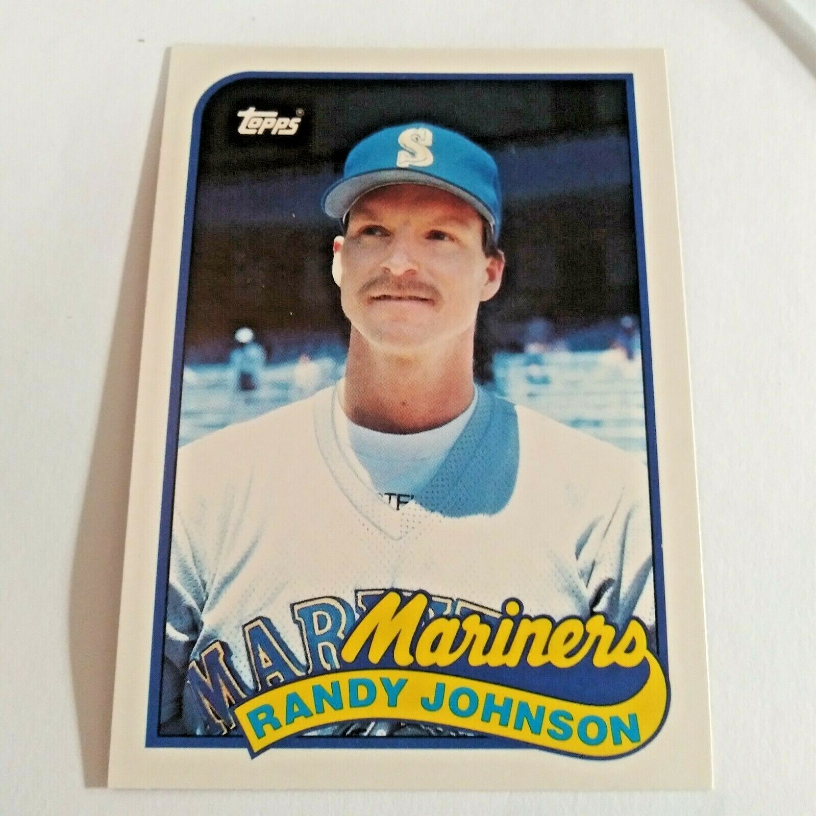 1989 Topps Traded Randy Johnson, Seattle Mariners 57T Mint Condition