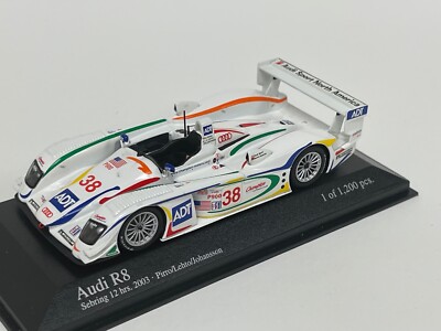 1/43 Minichamps Audi R8 Champion Racing 2003 12 Hours of Sebring