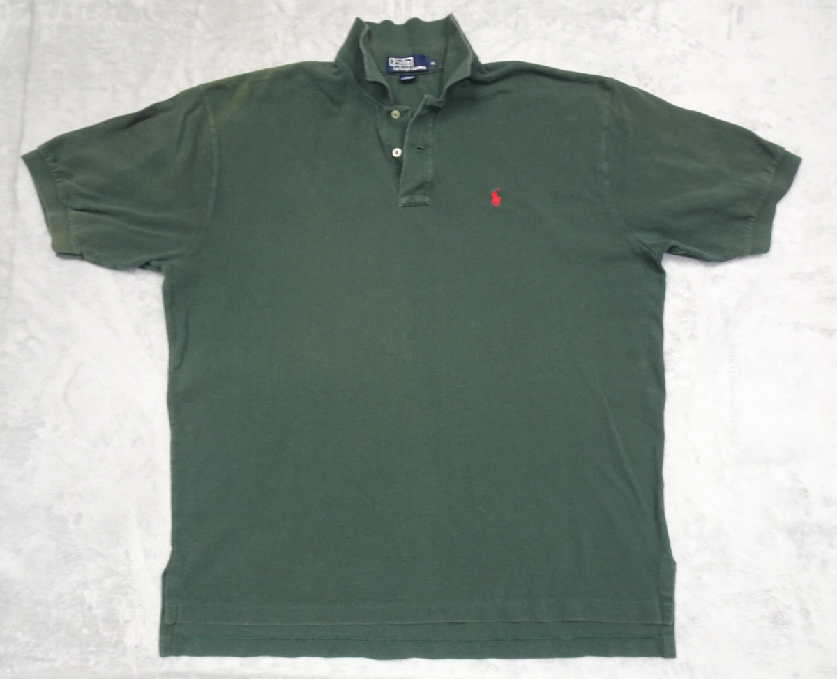 Polo by Ralph Lauren Polo Shirt Little Red Pony Army Green XL