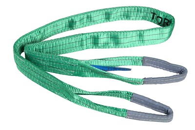2t Hebeband mit 2 Schlaufen, Länge 2m, 2-lagig genäht WS22J, W2113