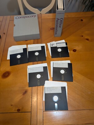 RARE Vintage 1986 Compucorp OA16 Office Automation Winchester Systems Ver 1.1 