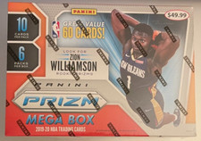 2019-20 PANINI PRIZM NBA BASKETBALL Retail Target MEGA BOX Zion? Ja Morant RC?