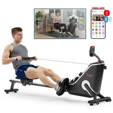 Sunny Health & Fitness Smart Compact Magnetic Rowing Machine - SF-RW523043