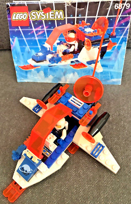 LEGO  SYSTEM 6879 SPACE ICE PLANET BLIZZARD BARON * MIT FIGUR UND BAUANLEITUNG *