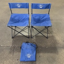 Raro 2 sillas de puerta trasera de campamento para camioneta Ford serie F con bolsa F250 F350 F450 F550
