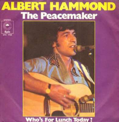 Albert Hammond - The Peacemaker 7'' Single Vinyl Schallplatte 4