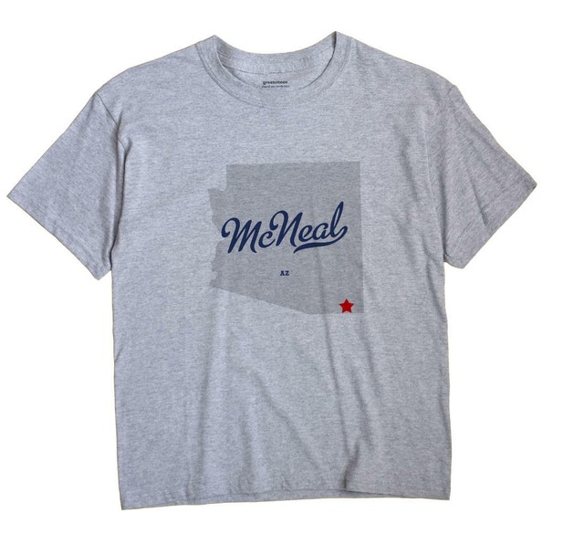 McNeal Arizona AZ TShirt MAP eBay