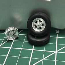 2 Mm 125 Great Looking Cragar Ss 5 Spoke Wheels W Plain Tires Lbr Model Parts