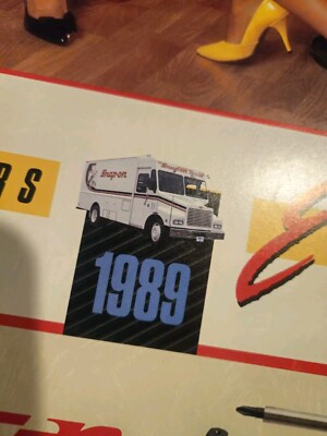 Vintage 1989 Snap On Tools Calendar Pin Up Girls Collector's