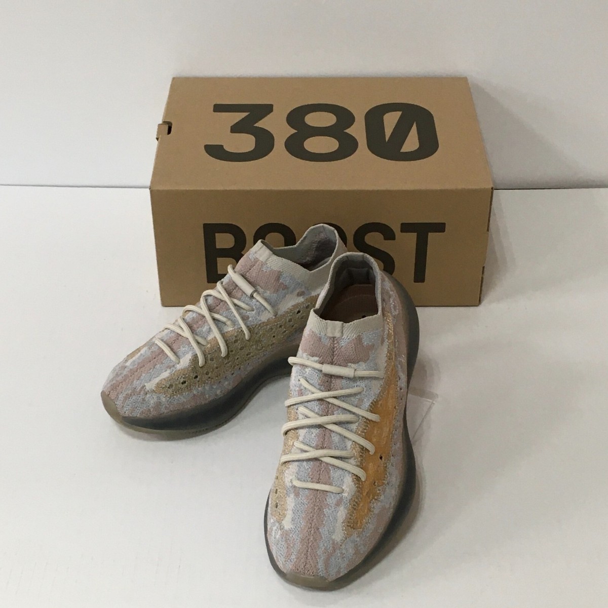 adidas Yeezy Boost 380 Sneakers Pepper Reflective FZ4977 US 9 Men 