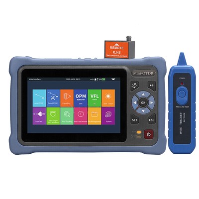 Mini OTDR 1310/1550nm 26/24dB SM FC/UPC 4.3'' Touch Screen Optical Network Tester