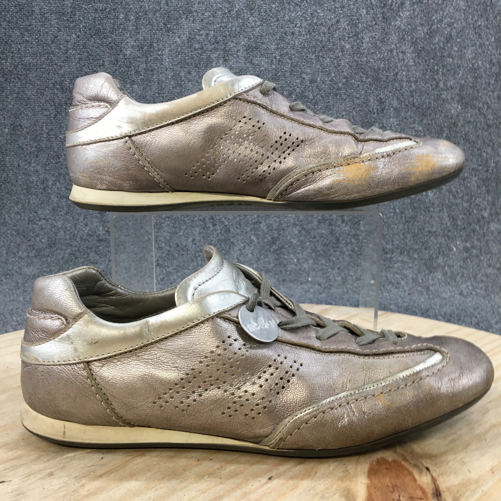 Hogan Shoes Womens 8 Casual Oxford 