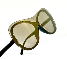 Oversized Sunglasses Lady Shades Luxury Gold Mirror Eye Glasses Cat Fancy Trendy