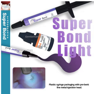 Dental Orthodontic Light Curing Composite Resin Direct Paste Adhesive Bond