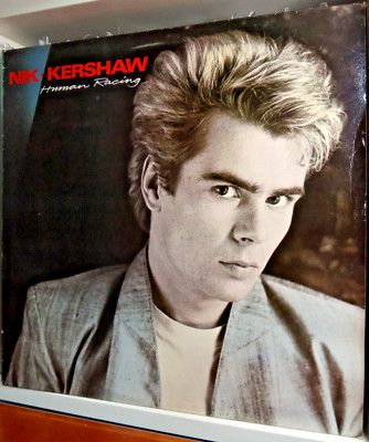 NIK KERSHAW - HUMAN RACING Wouldn't It Be Good 1984 1st UK Press LP VG+
