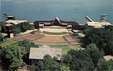 Roanoke Island NC~Lost Colony Amphitheatre~Huge Lights & Speakers~1960s