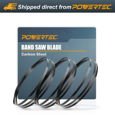 POWERTEC 59-1/2'' x 1/4'' x 6 TPI Band Saw Blade for Sears, B&D, Ryobi,Delta, Skil
