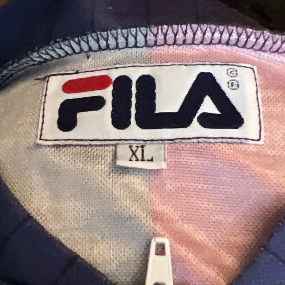 Camiseta deportiva de ciclismo Fila vintage bicicleta profesional de carreras manga corta CoolMax unisex XL Foto 2 de 4