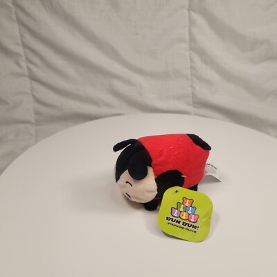 NWT Ladybug Mini Bun Bun Stacking Plush Stuffed Animal Toy
