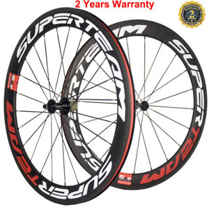 700c 60mm Carbon Wheels 23mm bike street wheels and Set UD Carbon