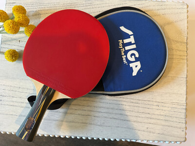 Stiga - Ultimate Power Balance -Tournament Line - Ping Pong Paddle and Case