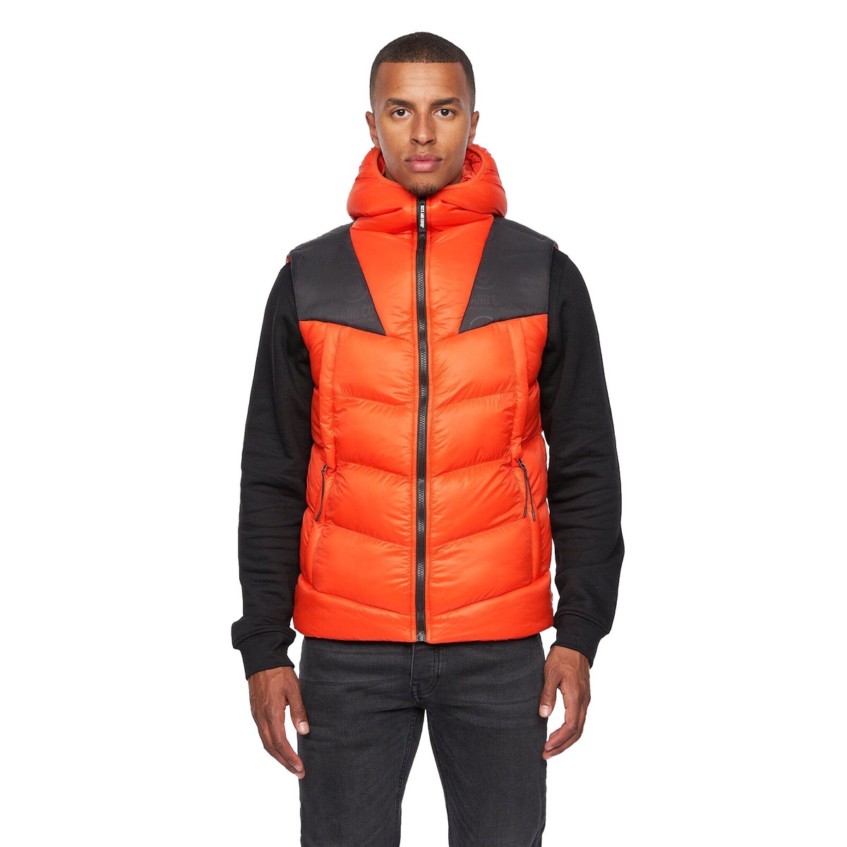 Gilet Sale Mens Designer Hooded Gilet Mens Gilet Designer Sale - Main Image
