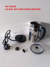 Nespresso Aeroccino Plus 3192 Inox Pièces Base Fouets Couvercle Bol Conteneur