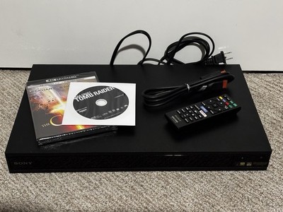 Sony UBP-X800M2 4K UHD Blu-ray Player - Black With Remote And Two 4k Blu Rays