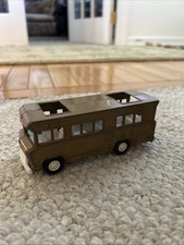 Vintage 1970's Tootsie Toy Brown Camper RV Winnebago made in USA Nice Condition