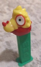 Vintage 1993 Dragon Pez Dispenser Yellow Red Green HUNGARY
