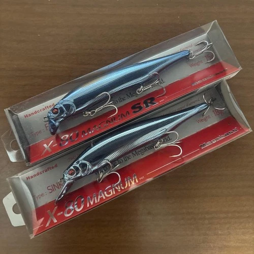 Fishing Lure Megabass X-80 Magnum 1 piece SR 1 piece SP-C 2 piece set 2