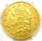 1813 Capped Bust Gold Half Eagle $5 Coin - Certified PCGS AU Details - Rare!