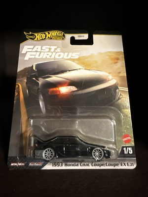 #ad Hot Wheels Fast and Furious 1993 Honda Civic Coupe EX EJ1 1 5 $9.99