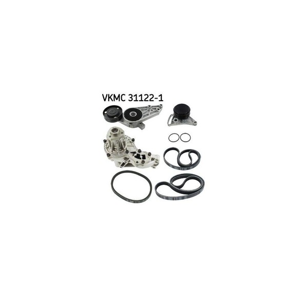 Wasserpumpe + Keilrippenriemensatz SKF Vkmc 31122-1 FüR Alfa Romeo Audi BMW Fiat-image