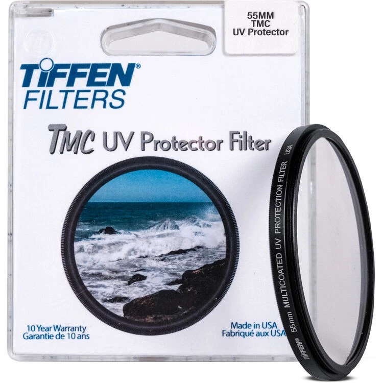 Tiffen Multicoated UV Protection Filter (55mm) 55TMCUVP - Image 2 of 3