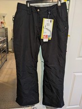 Burton Women  s Society Snow Pants Black L DRYRIDE  NWT