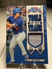 KELLON LINDSEY | 2025 Panini Crusade Tools Of The Trade Swatches #16 Dodgers 