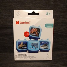 Clever Tonies Set: Marine Life-Audio Characters-Set of 4-NEW FACTORY SEALED