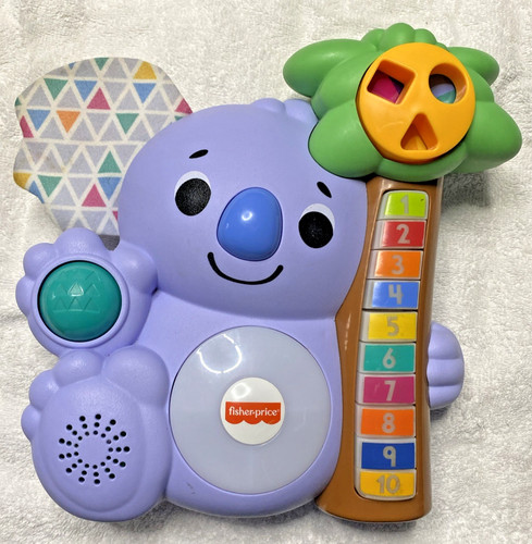 Fisher-Price Linkimals Koala Interactive Baby Learning Toy Counting Tested