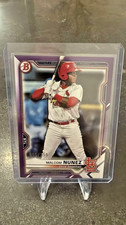 2021 Bowman Draft Purple Cardinals #Bd-56 Malcom Nuñez /250 | Cuba