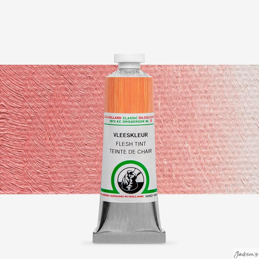 Old Holland Classic Oil Paint Tube Linseed Oil 40ml Medium Pink Artists Painting