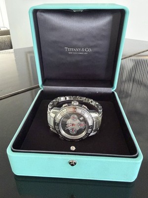 TIFFANY&Co. Mark T-57 Chronograph Date gray Dial Automatic Men's Watch_946633