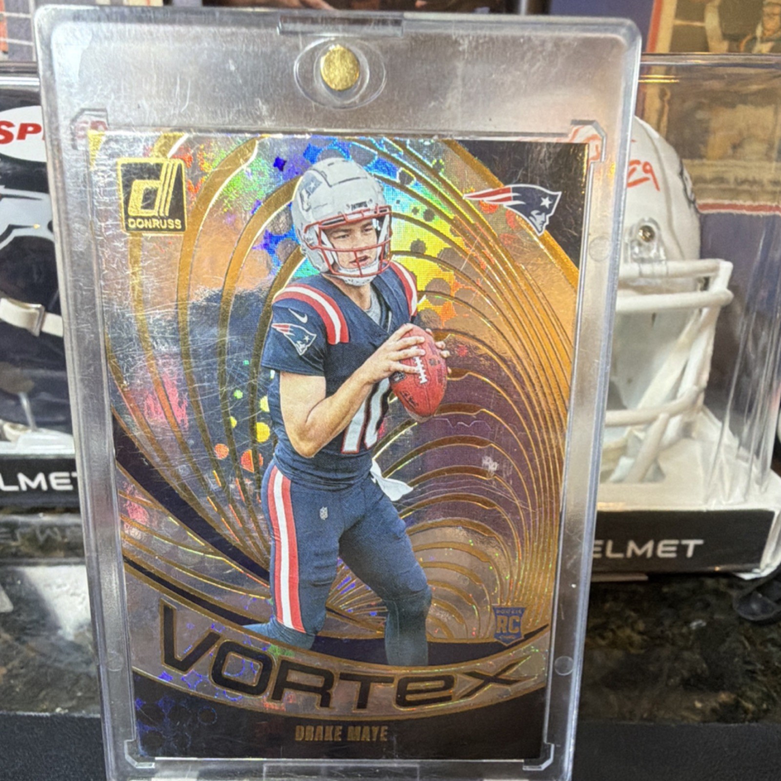 Panini 2024 Donruss Vortex Rookie Insert Drake Maye Patriots #VOR-DMA Football